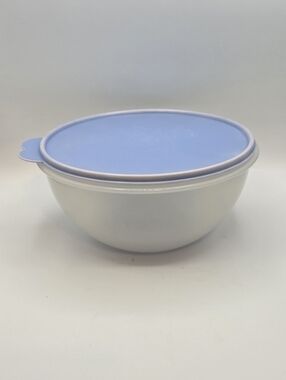 Tupperware Wonderlier Bowl with Blue Lid
